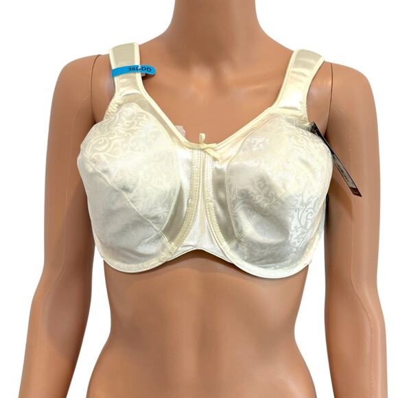 Bali 36DDD minimizer Satin Tracings underwire full coverage bra BC 2566 - Picture 13 of 13